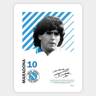 MARADONA / VINTAGE POSTER LIMITED EDITION Sticker